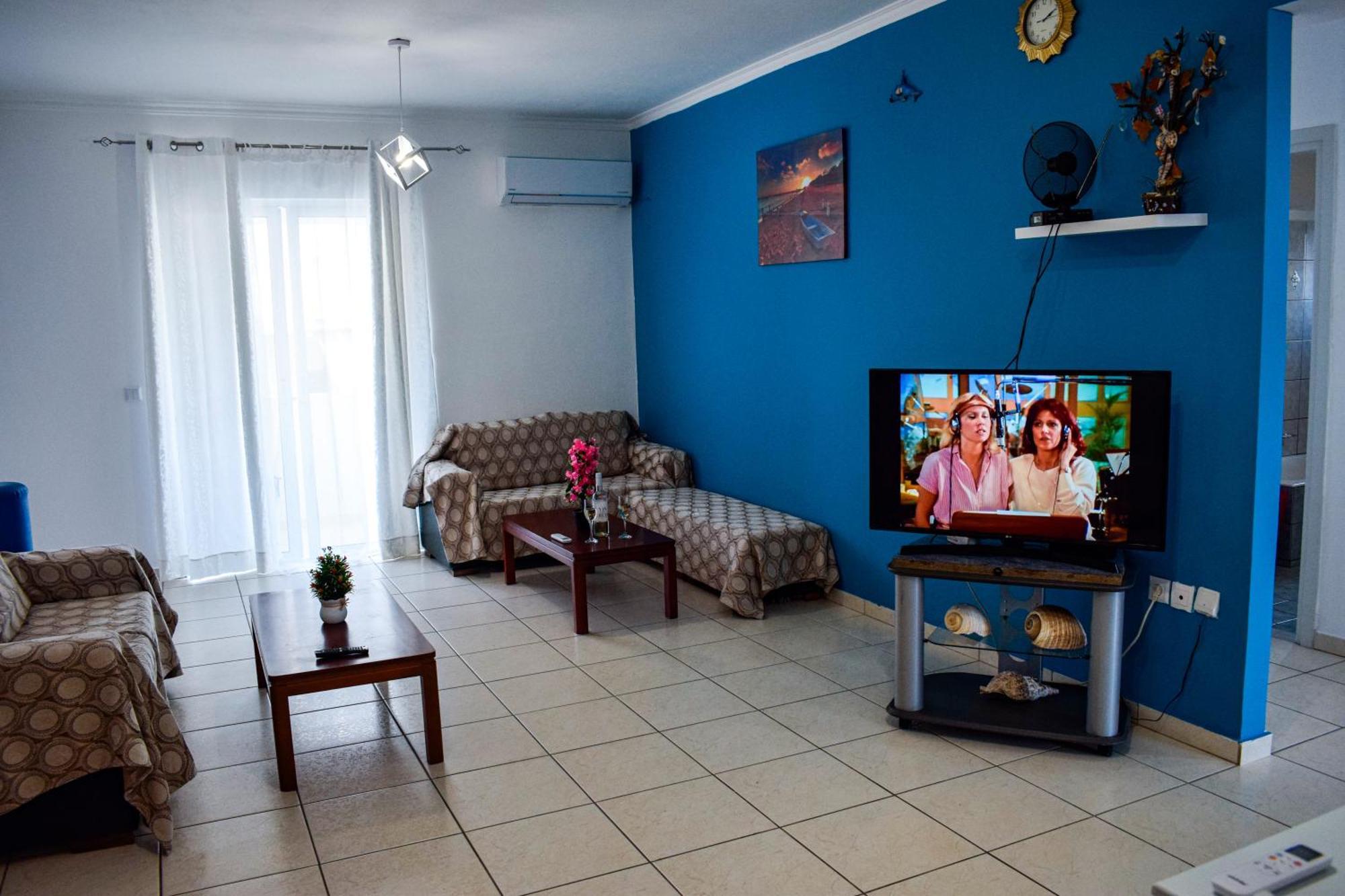 Eftichia Apartment Nea Chora Khania Eksteriør bilde